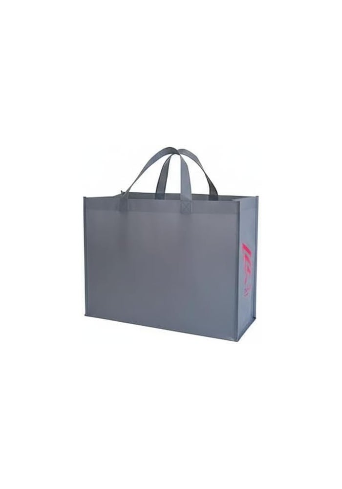 DAISO Gray Reusable Shopping Bag - 50 x 39 x 20.5 cm - Image 3